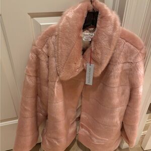 Frances Valentine Blush Teddy Jacket
